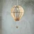 Houten ballonlamp